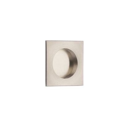 Emtek 2213 Us15 Square Flush Pull in Satin Nickel