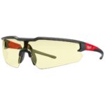 Milwaukee Yellow Safety Glasses Fog-Free Lenses