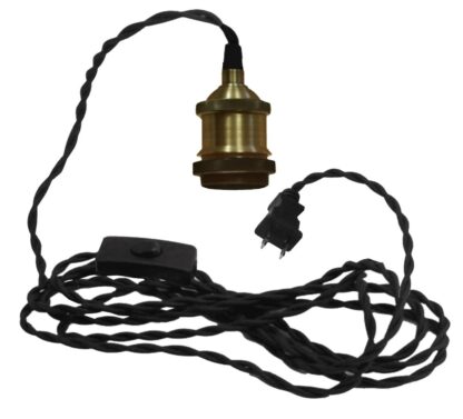 Atron Pendant Light Cord Kit Ant. Brass