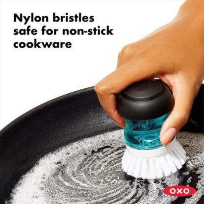 OXO Good Grips 3 in. W Medium Bristle Plastic Handle Dish Brush Refill