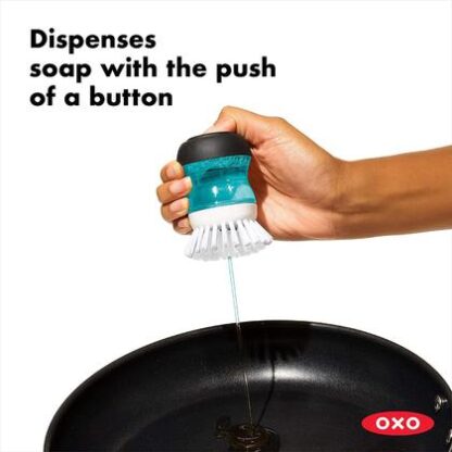 OXO Good Grips 3 in. W Medium Bristle Plastic Handle Dish Brush Refill