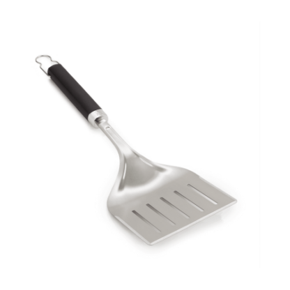 Weber Precision Stainless Steel Black/Silver Grill Spatula 1 Pc