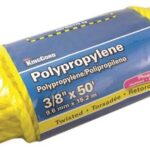 Corde Torsadée En Polypropylène KingCord, Tout Usage, Jaune, 3/8 Po X 50 Pi