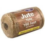 300191BG Natural Fine Jute Twine- 190 Ft.