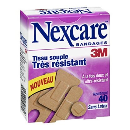 Nexcare Heavy Duty Fabric Asst 12X40EA