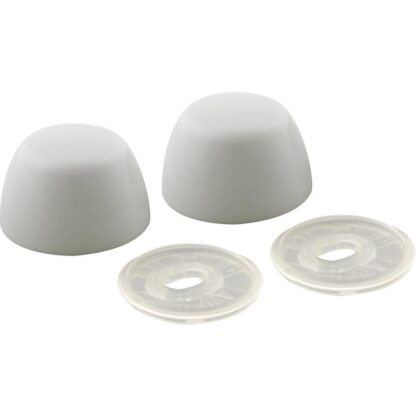 Master Plumber | Snap on Toilet Bolt Caps - Pack of 2