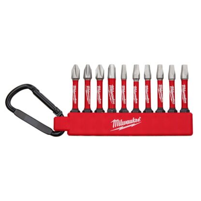 Milwaukee Tool SHOCKWAVE Impact Duty Carabiner PH2,3/SQ 1,2,3 Set