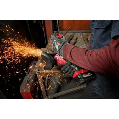 Milwaukee Electric Tool 2888-20 18V Fuel 4-1/2  / 5  Cordless Variable Speed Braking Grinder  Paddle Switch No-Lock