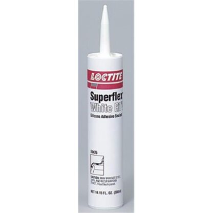 Superflex Rtv Silicone Adhesive Sealants 300 Ml Cartridge White - All