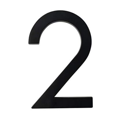 Taymor Designer House Numbers (2, Matte Black)