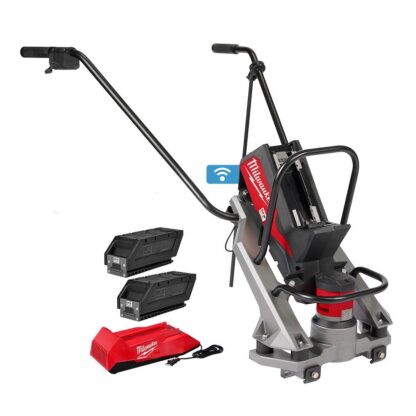 Milwaukee MX FUEL Lithium-Ion Cordless Vibratory Screed with (2) Batteries and Charger