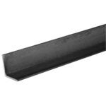 Boltmaster Steelworks .13in. X 1-.25in. X 48in. Angle Bar Plain Steel 11707