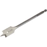 Milwaukee 48-27-0871 Boring Bit 7/8 in Dia 6 in OAL Flat Flute 1/4 in Dia Shank Hex Shank