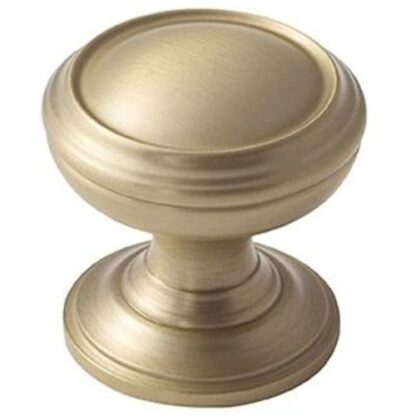 Amerock Revitalize 1-1/4 in (32 Mm) Diameter Golden Champagne Cabinet Knob