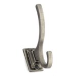 Richelieu Rh1233021143 4 Double Metal Coat Hook - Nickel