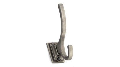 Richelieu Rh1233021143 4 Double Metal Coat Hook - Nickel