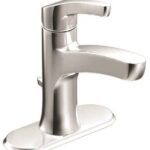 Moen Danika Chrome One-Handle High Arc Bathroom Faucet