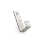 Richelieu Rh3503301195 2 Single Metal Coat Hook - Nickel