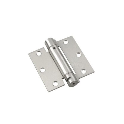 Richelieu 5821-R 3-1/2 X 3-1/2 Spring Square Corner Mortise Door Hinge - Chrome