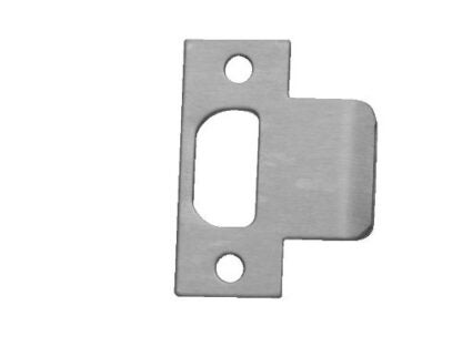 DON-JO EL-125 2-1/4" X 2-1/2" Extended Lip Strike Plate Oil Rubbed Bronze Hardware Accessories and Parts Door Hardware Parts Strike Plates