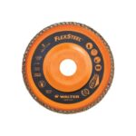 Walter 15W454 ALLSTEEL Flap Discs - [Pack of 10] 40 Grit 4-1/2 in Abrasive Disc