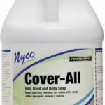 Nyco Cover-All Hair/Hand and Body Soap 128 Oz Pearlescent White Liquid