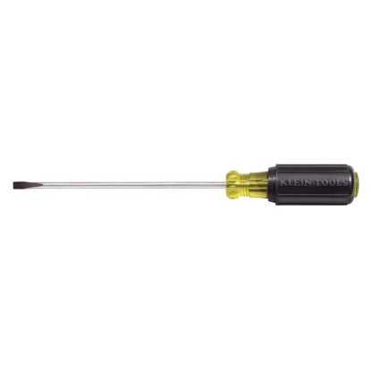 Klein Tools 601-6 3/16-Inch Cabinet Tip Screwdriver 6-Inch Length