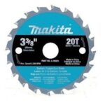 Makita 3-3/8 in. D X 15 Mm N/a Carbide Tipped Circular Saw Blade 20 Teeth 1 Pk