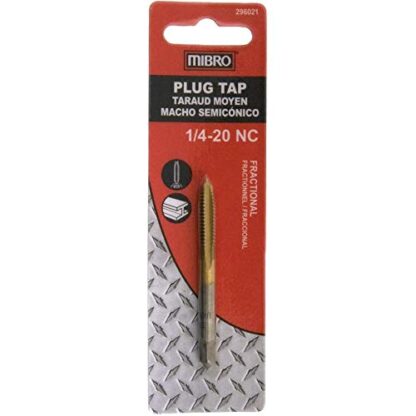 1/4" 20 National Coarse Plug Tap