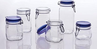 Bormioli Rocco Fido Clear Jar, 50.75 Oz.