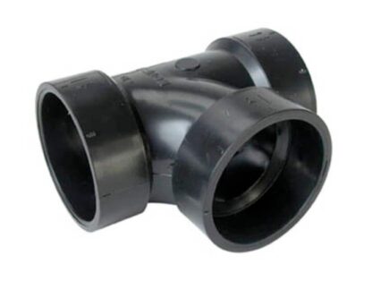 ABS Sanitary T-Fitting and Bow Drainage & Aerection, 1.5-in