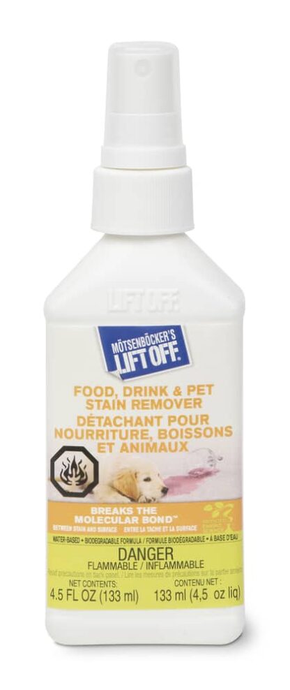 Motsenbockerʼs Lift Off Stain Remover for Food, Beverages & Pets, 133 ML