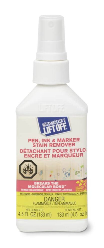 Motsenbockerʼs Lift Off Pen, Ink & Marker Stain Remover, 133 ML