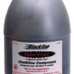 Blackline Mfg & Mkt Ltd BL54 5 Lbs Blackline Chalk, Black