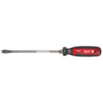 Milwaukee 8 in. 3/8 in. Slotted Screwdriver with Cushion Grip