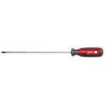 Milwaukee 8 in. 3/16 in. Cabinet. Screwdriver with Cushion Grip