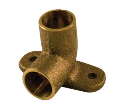 90 Degree Drop Ear Elbow 1/2 Inch Copper to Copper Cast Brass Lead Free