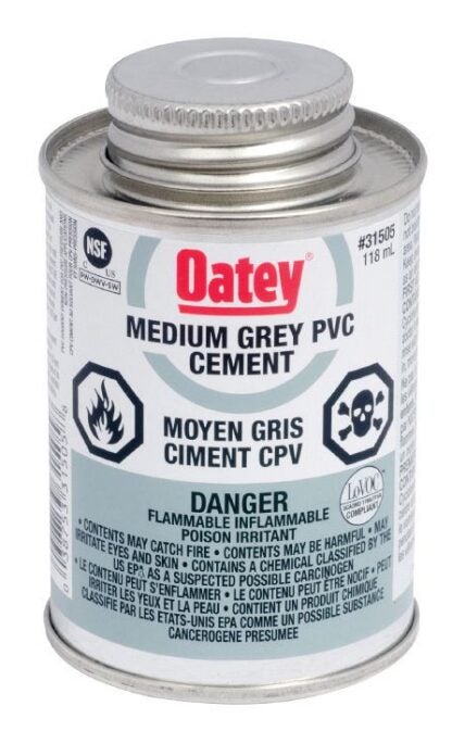 Oatey 4-fl Oz PVC Cement