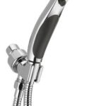 Delta ActivTouch 9-Spray 3-5/8 in. Single Wall Mount Handheld Shower Head in Chrome, Grey