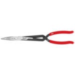 Milwaukee 13 in. 45-Degree Long Nose Pliers with Slip Resistant Grip