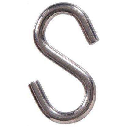 851878 3 in. Heavy Stainless Steel Open S Hook