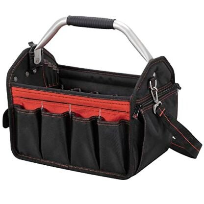 Hultafors HT5587 Open-Top Tool Carrier 14 in D 32 -Pocket Polyester