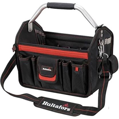 Hultafors HT5587 Open-Top Tool Carrier 14 in D 32 -Pocket Polyester