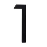 Taymor Designer House Numbers (1, Matte Black)