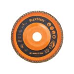 Walter 15W504 ALLSTEEL Flap Discs - [Pack of 10] 40 Grit 5 in. Abrasive Disc