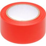 INCOM Safety Tape 6 Mil Thick 2 W X 108 L Solid Red 1 Roll