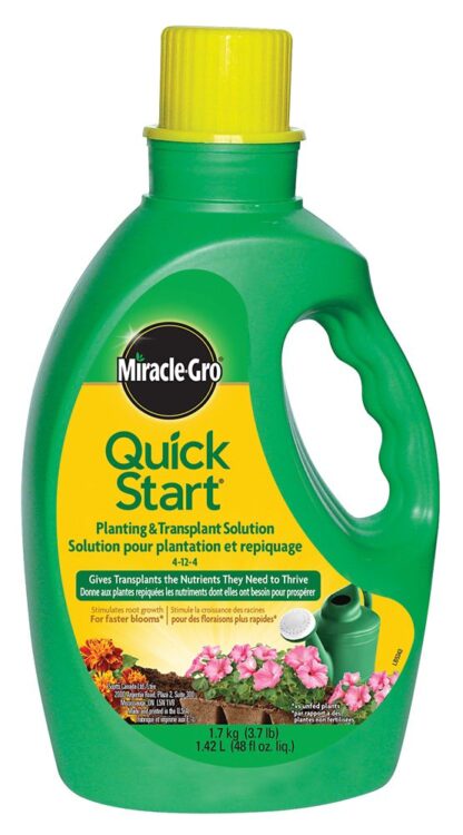 Miracle-Gro | Quick Start Plant Food - 4-12-4 - 1.42-L