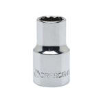 Apex Tool Group CDS80N 20 Mm 0.5 in. Drive 12 Point Nickel Chrome Metric Socket