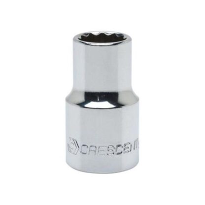 Apex Tool Group CDS80N 20 Mm 0.5 in. Drive 12 Point Nickel Chrome Metric Socket