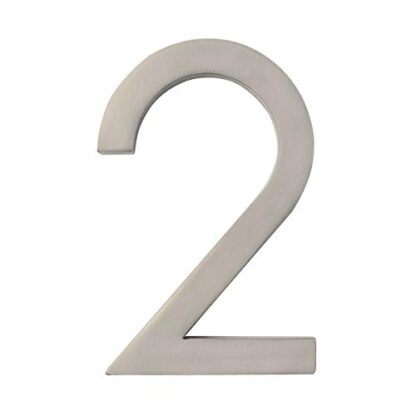 Taymor Designer House Numbers (2, Satin Nickel)